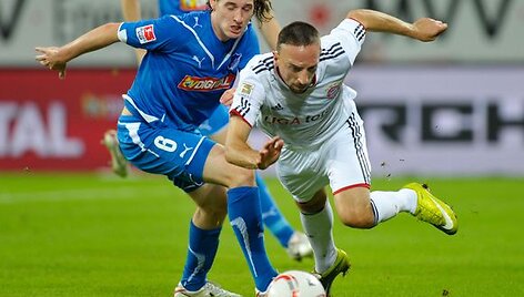F.Ribery pasirodymas rungtynėse ir trauma
