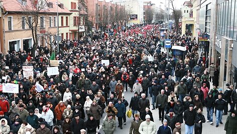 Protestas Klaipėdoje