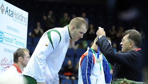 Mindaugas Ežerskis &ndash; ant nugalėtojų pakylos