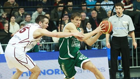 Antrasis LKL taurės pusfinalis: Kauno &bdquo;Žalgiris&ldquo; &ndash; Kauno &bdquo;Aisčiai&ldquo;, (2009.01.23, Panevėžys)