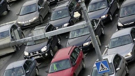 Automobilių spūstys Taline