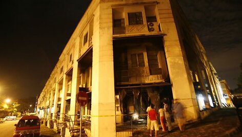 Molotovo kokteiliais apmėtyta bažnyčia
