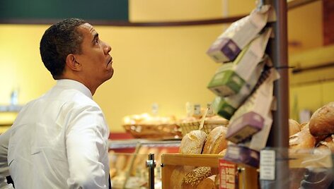 B.Obama užkandinėje