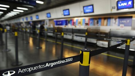 Apmiręs oro uostas Argentinoje