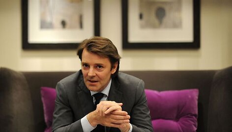 Prancūzijos ekonomikos ministras Francois Baroinas