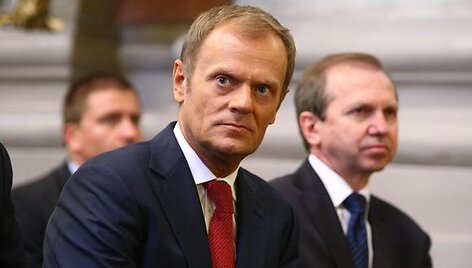 Donaldas Tuskas Vilniuje