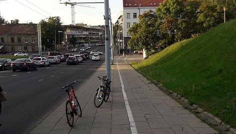 Dviračių avarija