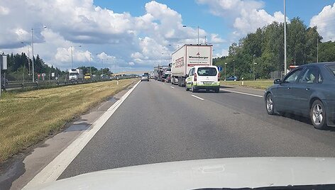 Spūstis įvykio vietoje