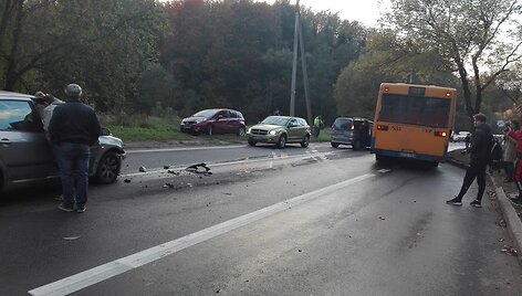 Įvykio vietoje Juodajame kelyje