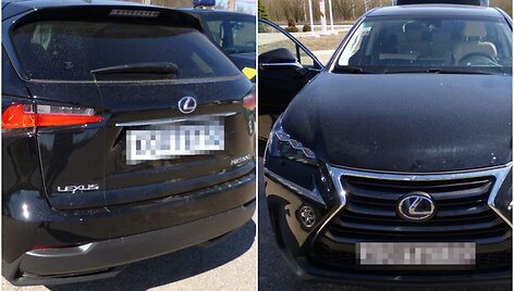 Sulaikytas &bdquo;Lexus NX 300h&ldquo; visureigis