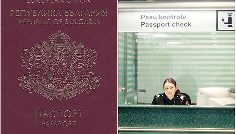 Bulgari&scaron;ko paso klastotė ir patikra oro uoste