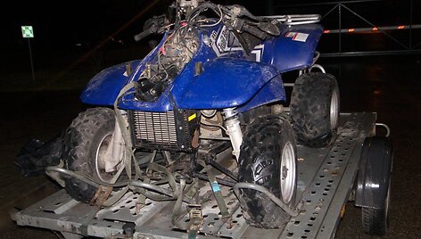 Keturratis motociklas &bdquo;Polaris Trail Boss 330&ldquo;
