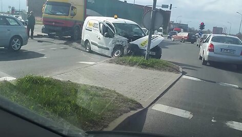 Avarija &Scaron;iauliuose