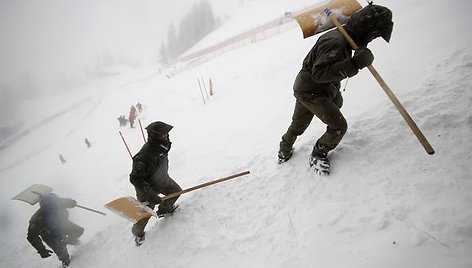 Slidinėjimo kurortai tapo atkirsti nuo pasaulio