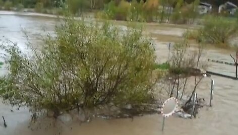 Potvynis Slovėnijoje