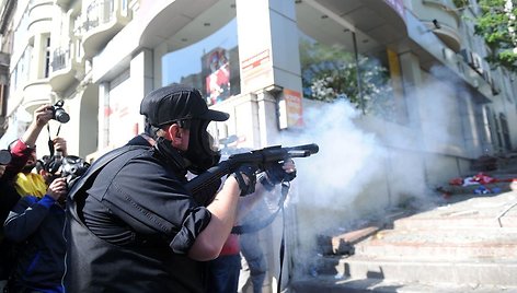 Susirėmimai su policija Turkijoje