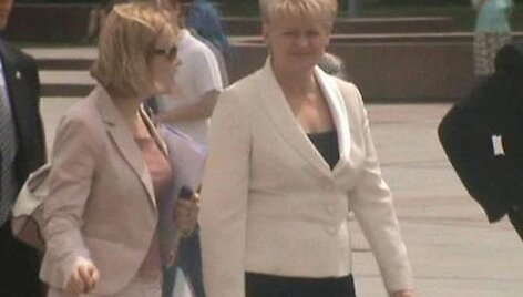 D.Grybauskaitė ruo&scaron;iasi inauguracijai