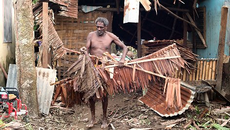 Ciklono padariniai Vanuatu