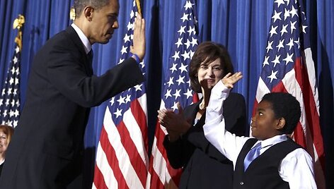 B.Obama po sutarties pasira&scaron;ymo