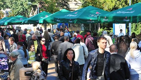 &Scaron;ventės &bdquo;Palangos stalas&ldquo; akimirka