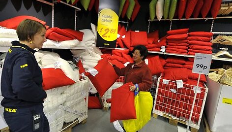 &bdquo;Ikea&ldquo; parduotuvėje