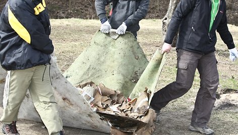 Akcijos „Darom“ akimirka sostinėje 