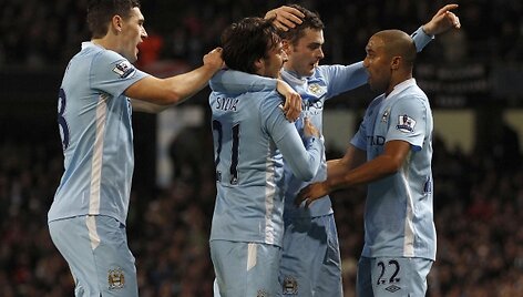 Kalėdas pirmojoje čempionato vietoje &bdquo;Manchester City&ldquo; futbolininkai pasitinka pirmą kartą net nuo 1929 metų.