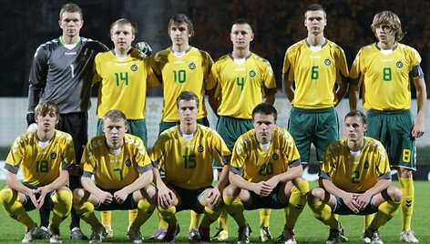 Lietuvos jaunimo futbolo rinktinė.