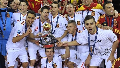 Ispanijos salės futbolo rinktinė.