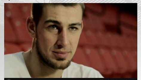 Jonas Valančiūnas papasakos savo istoriją NBA televizijos žiūrovams.