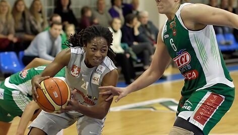 &bdquo;Kibirk&scaron;ties&ldquo; įžaidėja Sakellie Daniels