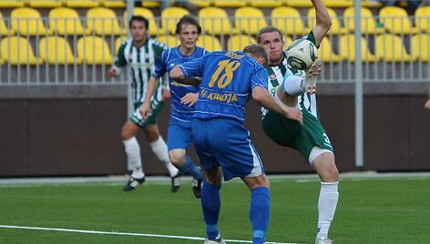 Praėjusiame sezone &bdquo;Žalgiris&ldquo; tris kartus įveikė &bdquo;Kruoją&ldquo;.