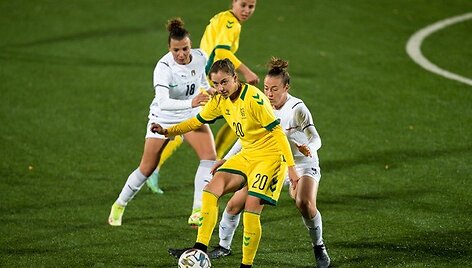 Lietuvos futbolininkės susitiks su Italija ir Moldova