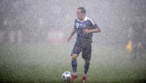 F.Ribery nepatinka Didžiosios Britanijos klimatas