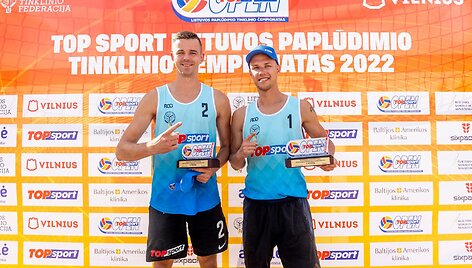Linas Petravičius ir Gilbertas Kerpė