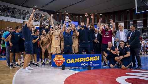 &bdquo;Barcelona&ldquo; kelia į vir&scaron;ų Katalonijos taurę