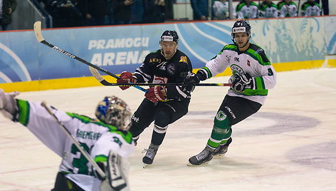 „7bet-Hockey Punks“ ir „Kaunas City“ rungtynių akimirka