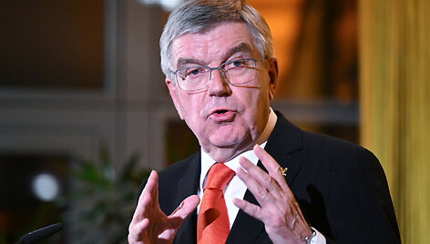 IOC prezidentas Thomas Bachas