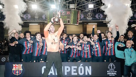 &bdquo;Barcelona&ldquo; rankininkų triumfas
