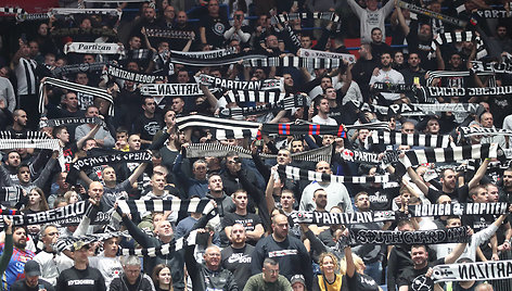 „Partizan“ klubo sirgaliai Belgrado „Štark“ arenoje