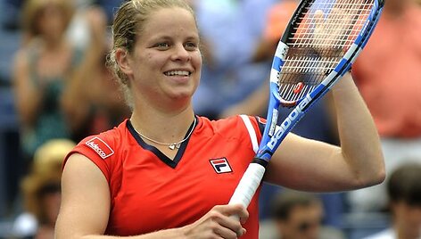 &bdquo;Didžiojo kirčio&ldquo; turnyruose K.Clijsters dėl motinystės atostogų nežaidė nuo 2007 metų atvirųjų Australijos teniso pirmenybių
