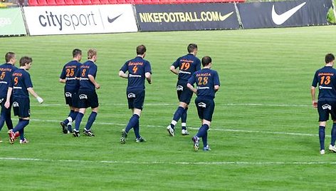 „Bangos“ vienuolikė atrėmė visus „Ventspils“ futbolininkų išpuolius