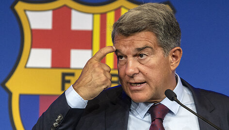 &bdquo;Barcelona&ldquo; prezidentas Joanas Laporta