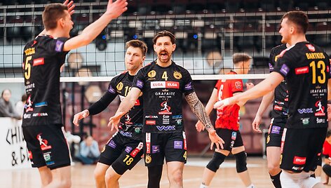 &Scaron;iaulių &bdquo;Elgos-Grafaitės-S-Sporto&ldquo; tinklininkai