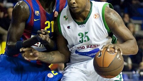 &bdquo;Žalgirio&ldquo; gretose vienintelis pagirtinai žaidė T.Watsonas