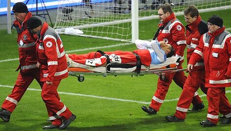 M.Demichelis futbolą turės pamir&scaron;ti mažiausiai trims savaitėms