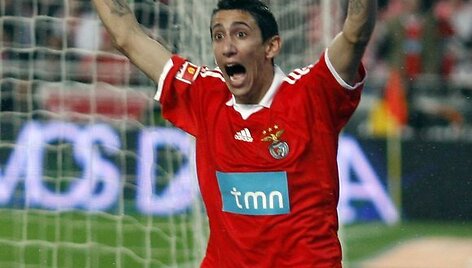 A.Di Maria &scaron;į sezoną buvo &bdquo;Benfica&ldquo; lyderis