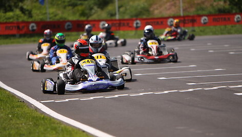 Kartingų varžybose