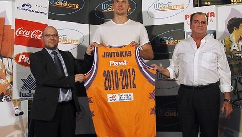R.Javtoko pristatymo akimirka