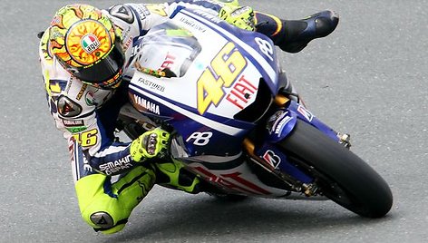 V.Rossi „Ducati“ motociklą vairuos dvejus metus